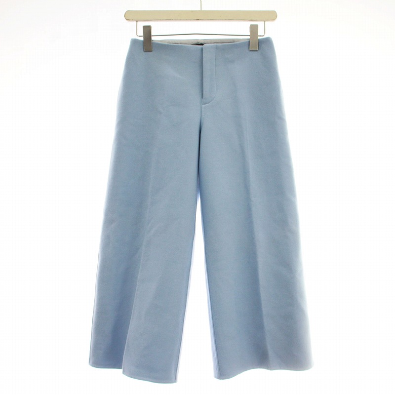 楽天市場】‡Drawer/ドゥロワー‡ウールワイドパンツ/七分丈