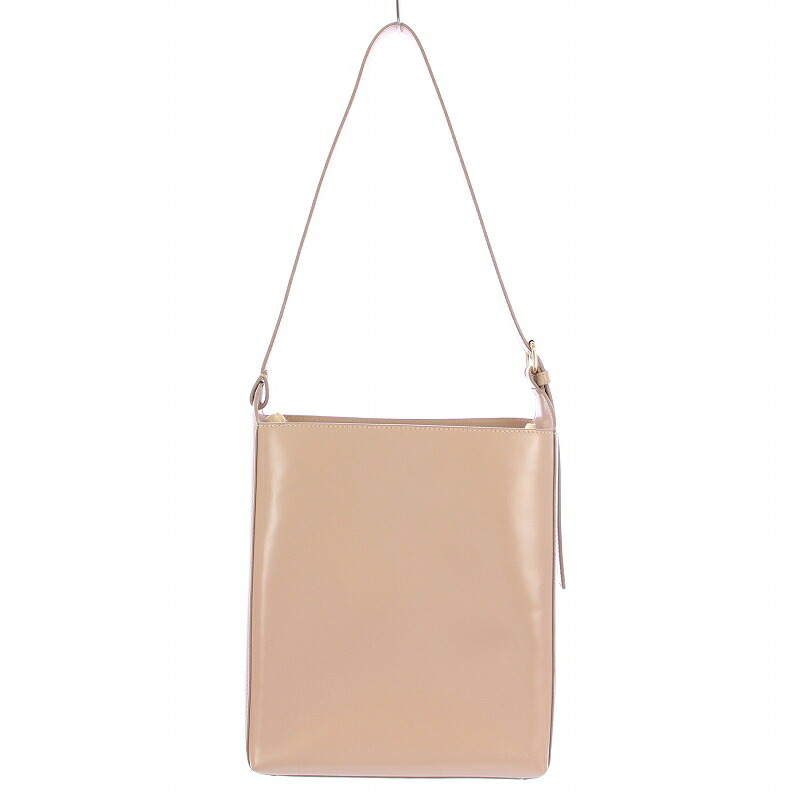 【中古】アーペーセー A.P.C. VIRGINIE ワンショルダーバッグ レザー ロゴ ピンク /BB レディース 【ベクトル 古着】 250511