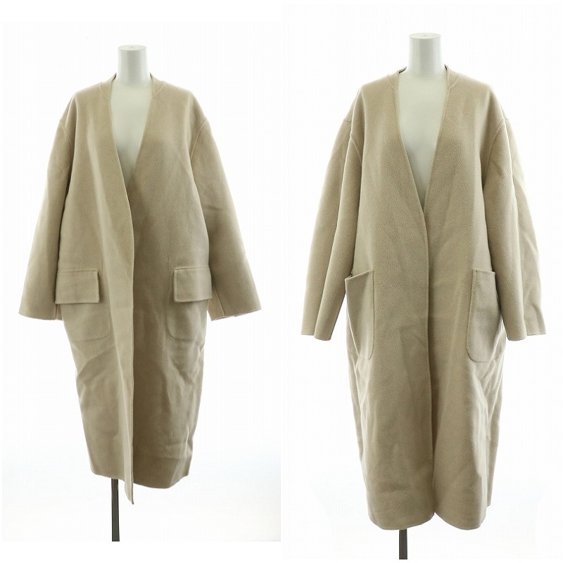 楽天市場】GALERIE VIE ギャルリー コート ヴィー ウール ライトグレー