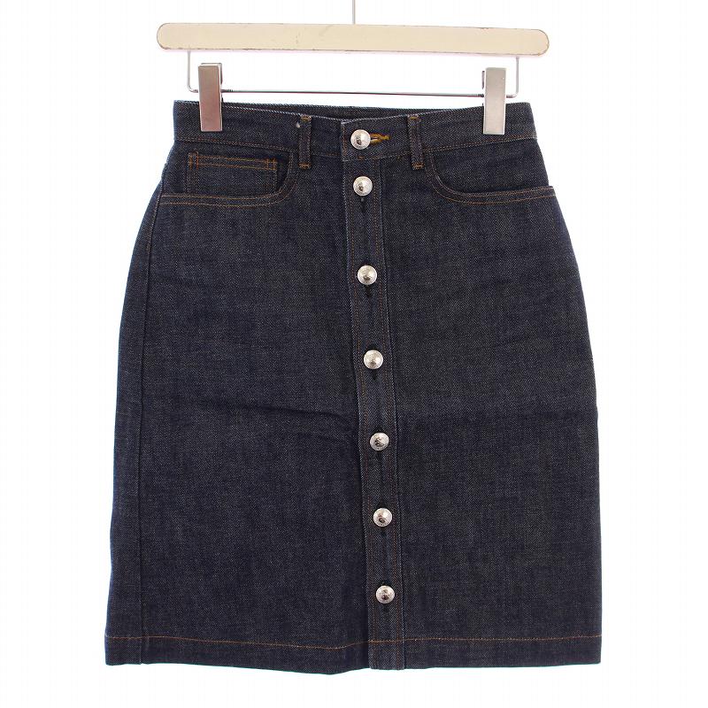 楽天市場】APC A.P.C. アーペーセー デニムスカート JUPE