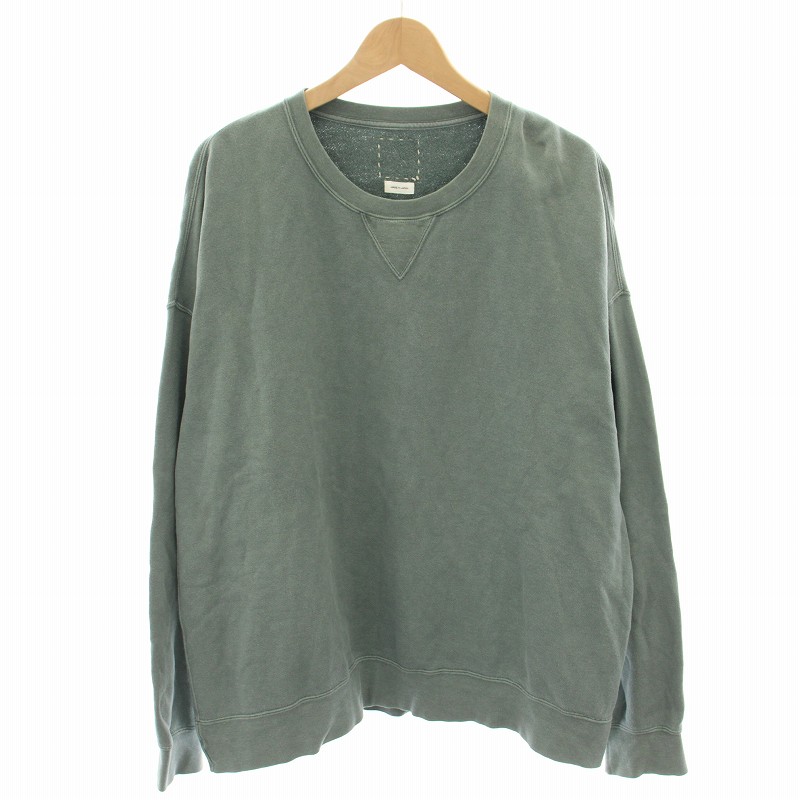 visvim MONDOスウェット　ライトグリーン サイズ２　美品付属品有り 楽天市場】visvim ビズビム スウェット サイズ:2 22SS ヴィンテージ