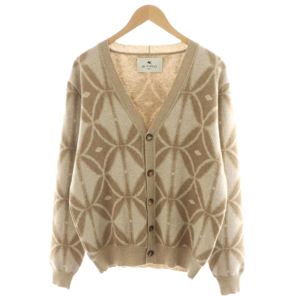 楽天市場】ETRO エトロ カーディガン サイズ:L バーズアイ