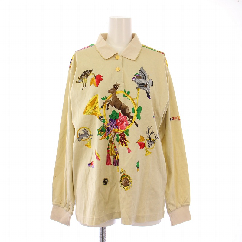 楽天市場】【超美品】レオナールスポーツ 半袖ポロシャツ ピンク×白 袖