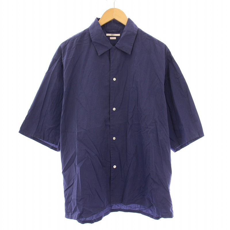 blurhms　長袖　シャツ　ブラームス　トップス 　ユニセックス 楽天市場】【中古】blurhms | ブラームス Chambray Zip Shirt