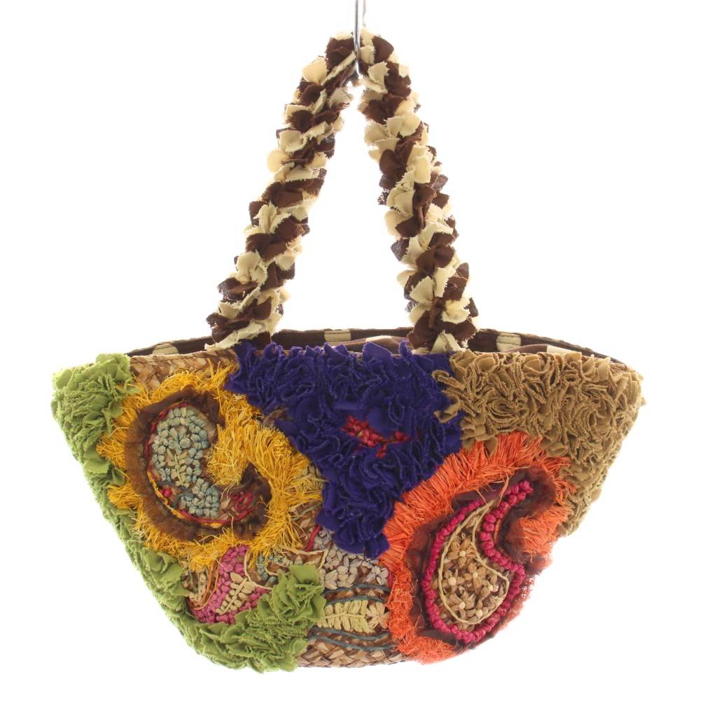 楽天市場】MERCIEL(メルシエール) JULIE BASKET かごバッグ カラー