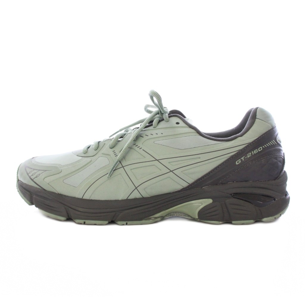 【中古】アシックス asics GT-2160 NS ローカットスニーカー シューズ 厚底 ロゴ US11.5 29cm 緑 グリーン 1203A375 /BB メンズ 【ベクトル 古着】 250821