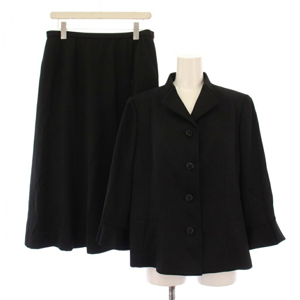 楽天市場】美品【中古】レリアン Leilian ブラックフォーマル