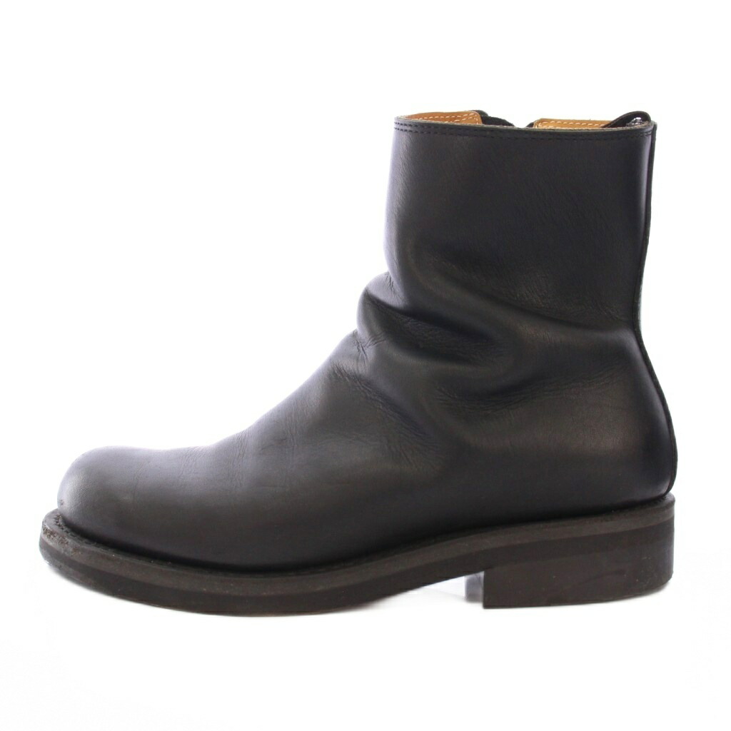 た*し様 ROLLING DUB TRIO Casper ブラックレザー ブーツ ROLLING DUB TRIO CASPER ローリングダブトリオ キャスパー