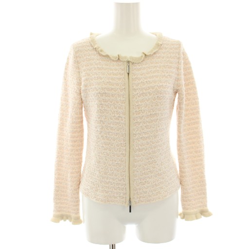 楽天市場】Rene ルネ ジャケット ノーカラー ショート丈 ピンク系