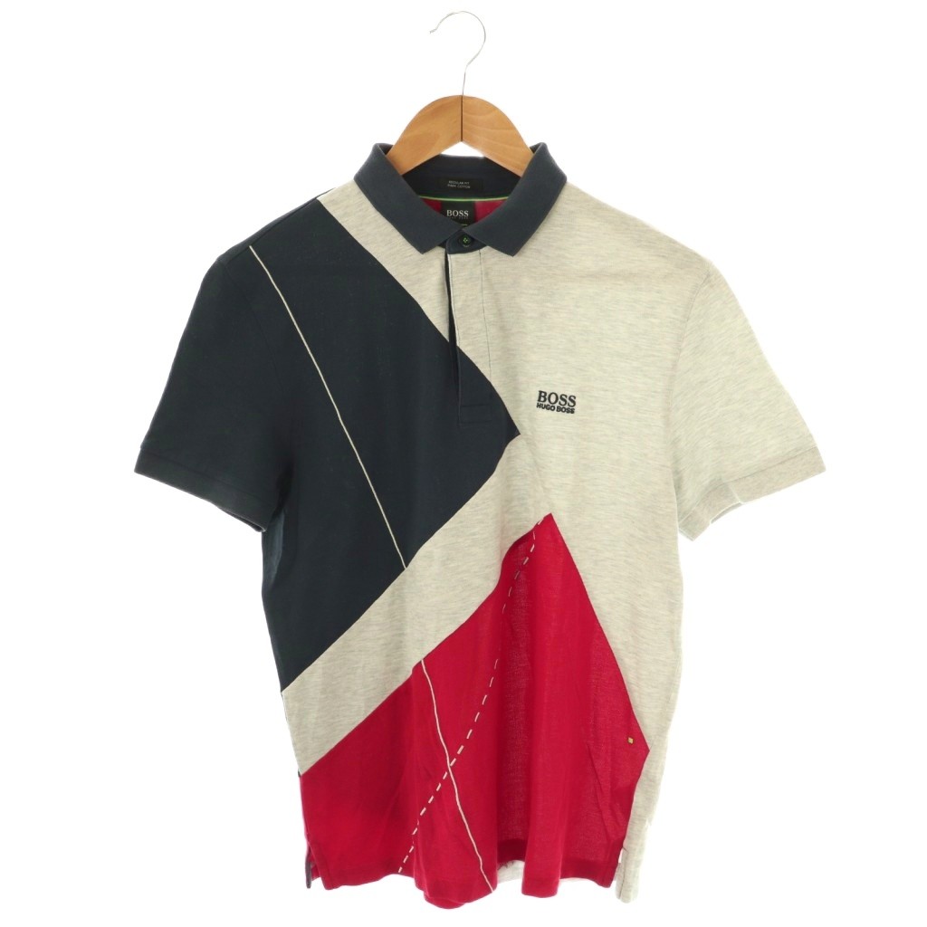 【未使用】HUGO BOSS　ヒューゴ・ボス　ジャガード　メンズ　ポロシャツ 楽天市場】HUGO BOSS【ヒューゴボス】 72555 ポロシャツ メンズ