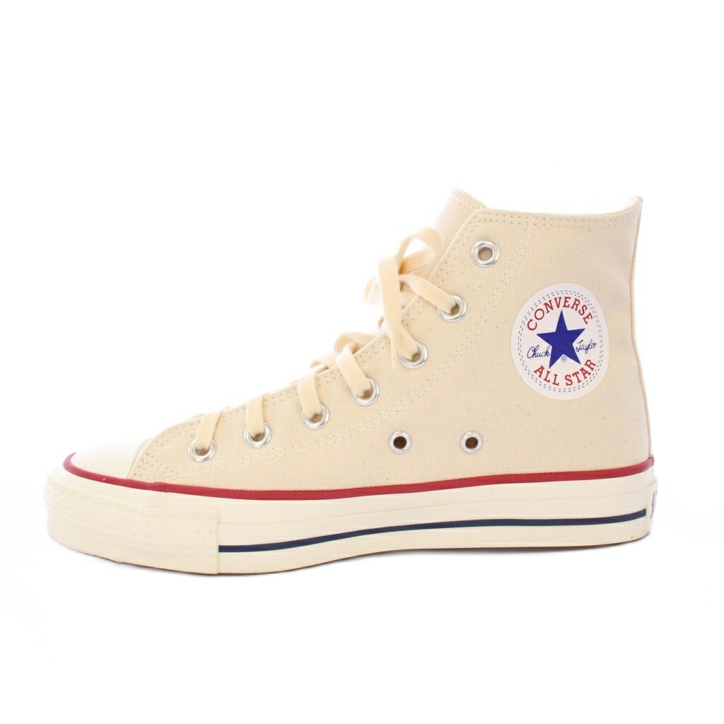 【中古】コンバース CONVERSE CANVAS ALL STAR J HI スニーカー ご機嫌とり捨てる 5.5 象牙色 /TK レディース 【ベクター 古着】 251010 靴-レディース靴