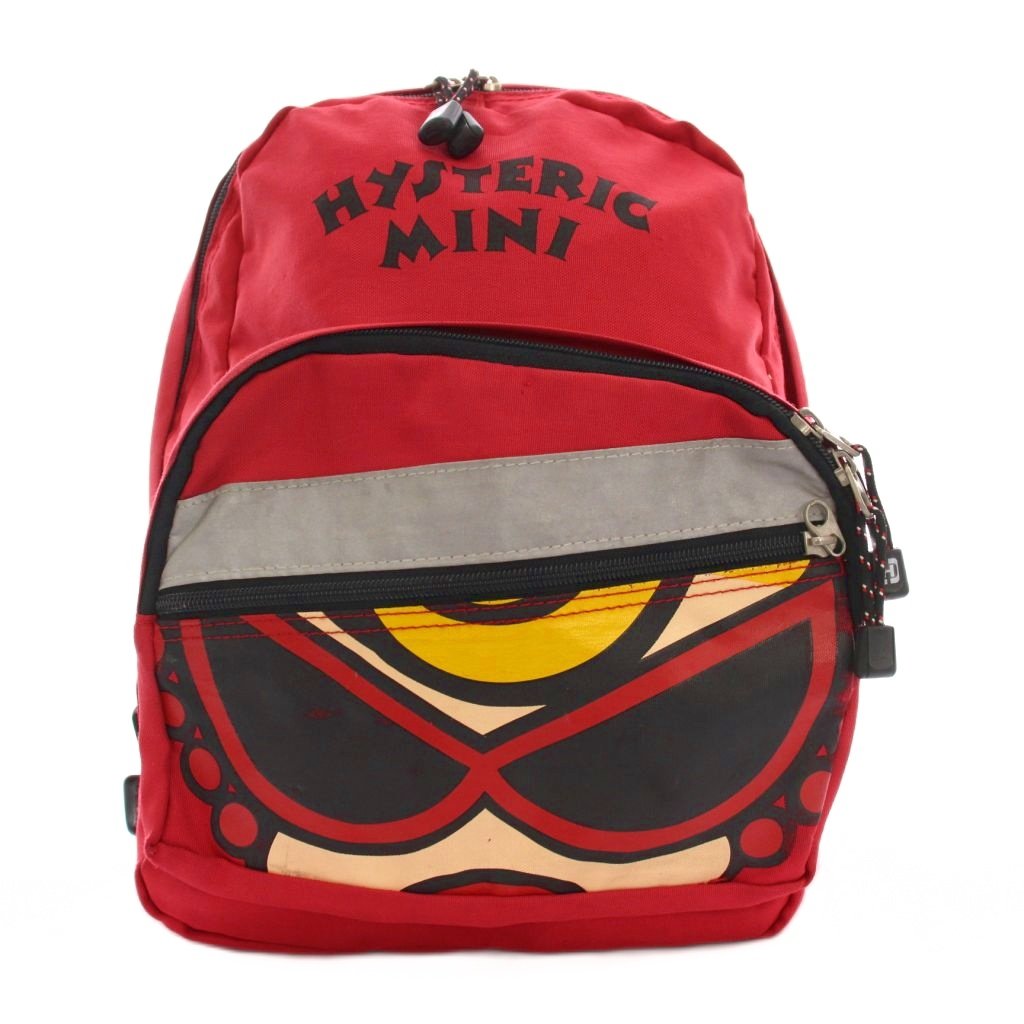 ヒステリックグラマー リュック SNAKE LOOP柄 カーキ 大容量 タグ付