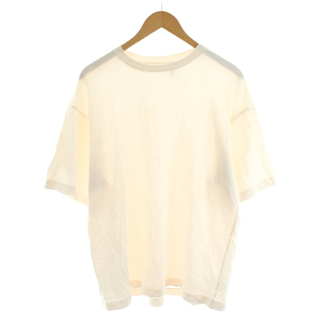 【中古】キャプテン サンシャイン KAPTAIN SUNSHINE スヴィンプレーティングショートスリーブTシャツ カットソー 半袖 40 白 ホワイト KS24SCS07 /AN53 メンズ 【ベクトル 古着】 251121