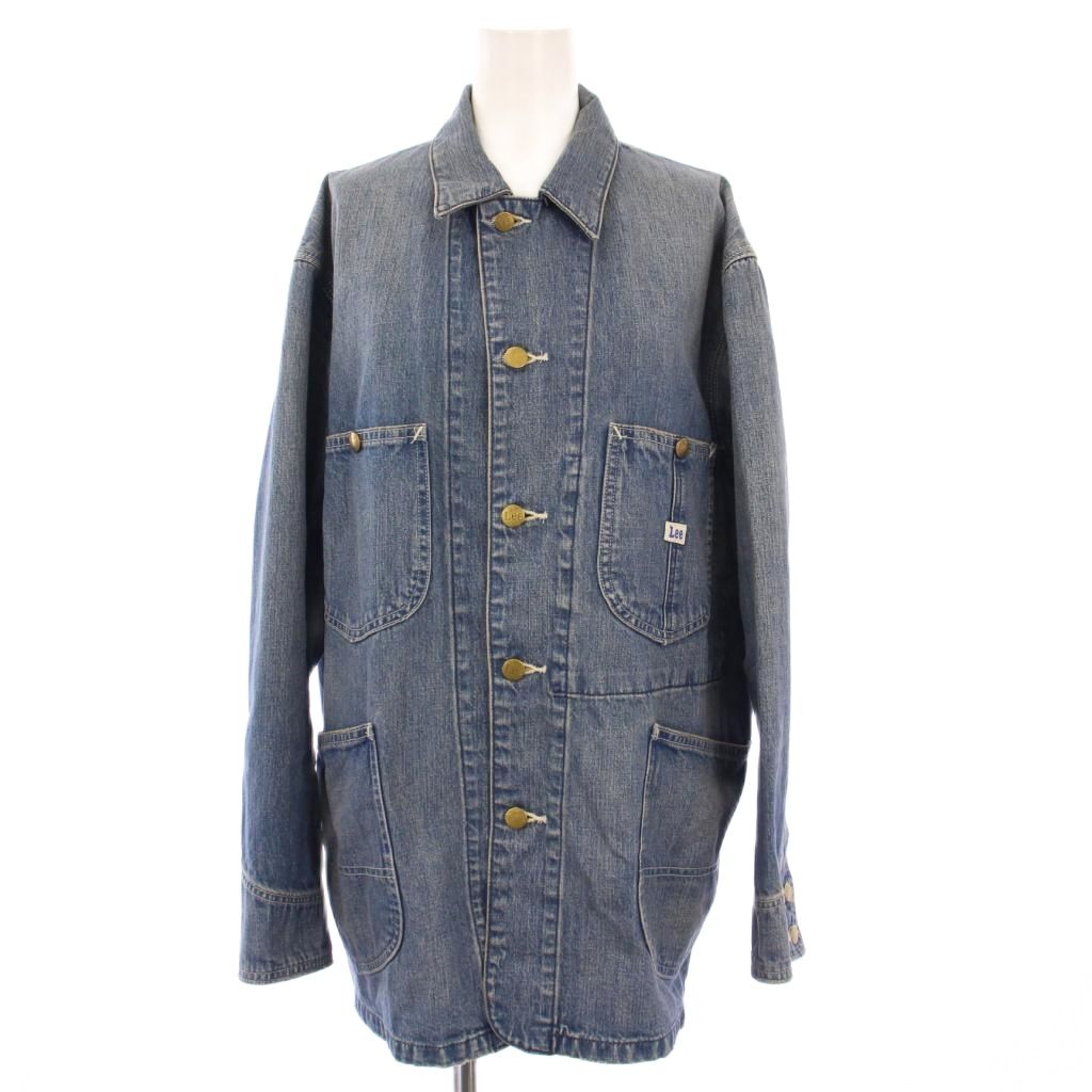 【中古】リー LEE deuxieme classe別注 11ozジェットデニムカバーオール ジャケット ジージャン Gジャン F 青 LB9324 /KH レディース 【ベクトル 古着】 251202