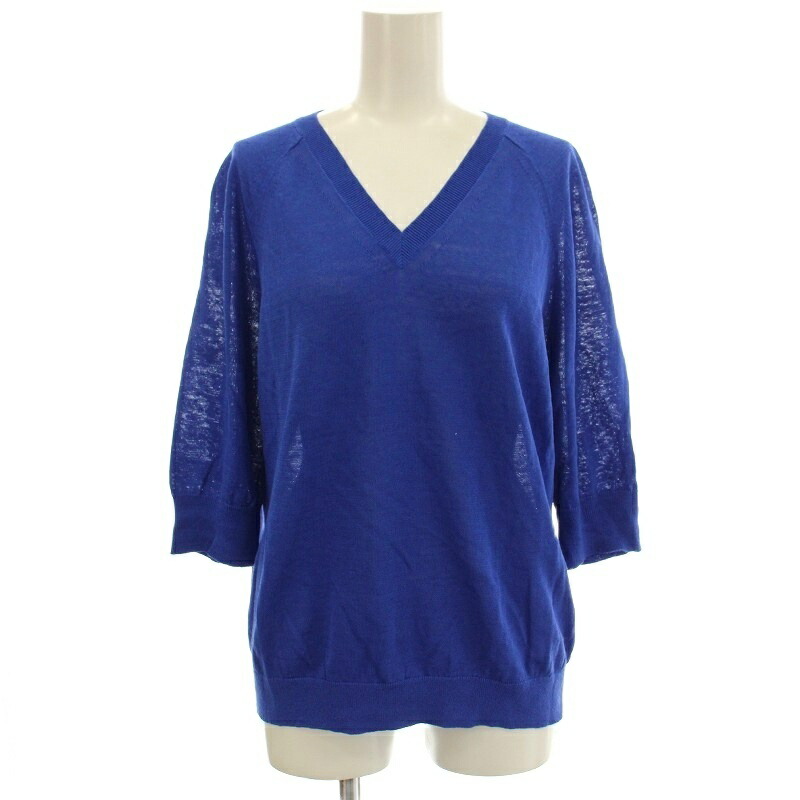 楽天市場】theory luxe セオリー リュクス ニット 24春夏 ブルー 38(M