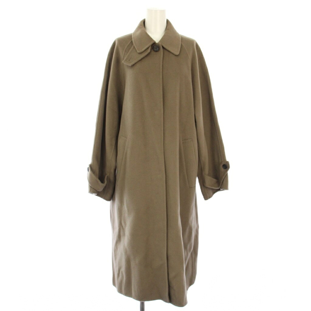 【中古】イエナ IENA 24AW スーパー160ダブルフェイスステンカラーコート アウター ロング 36 ベージュ 24020900054030 /TK レディース 【ベクトル 古着】 251128｜ブランド古着ベクトルプレミアム店