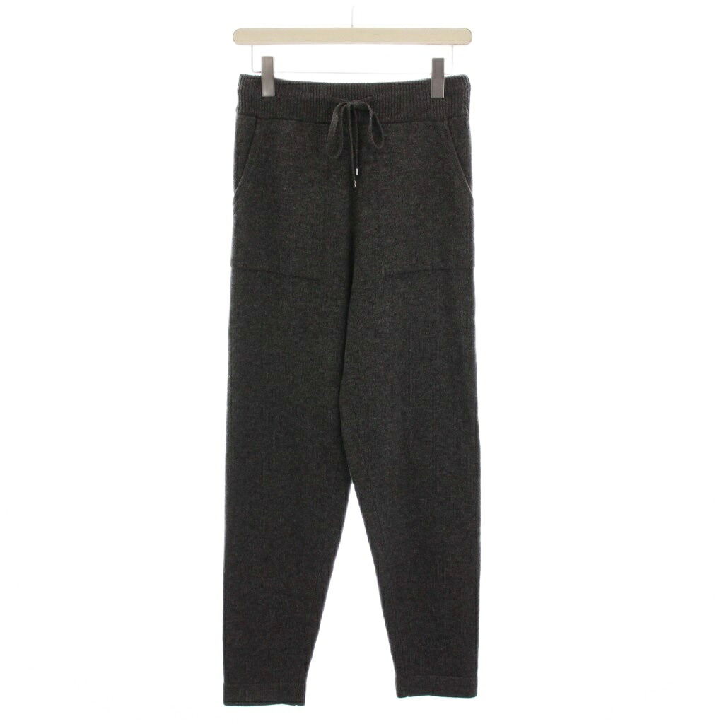【中古】Sマックスマーラ 'S Max Mara OPERA ニットパンツ イージーパンツ ウール カシミヤ M グレー 2429336013 /YM レディース 【ベクトル 古着】 251205｜ブランド古着ベクトルプレミアム店