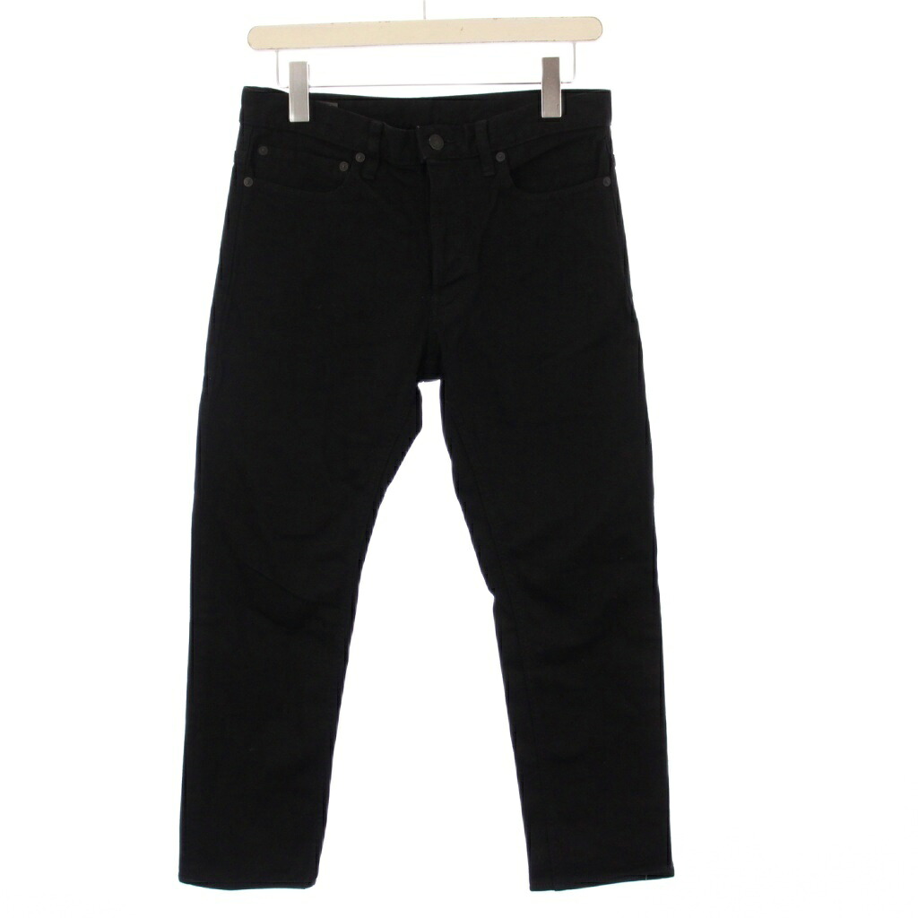 【中古】マインデニム MINEDENIM デニムパンツ ジーンズ S.SLIM 7 黒 FPK107N-99-302-6 /KH メンズ 【ベクトル 古着】 251223