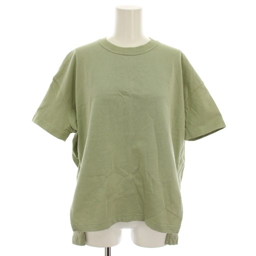 【中古】アクネ ストゥディオズ Acne Studios Tシャツ カットソー クルーネック 半袖 スリット XS ミントグリーン 15J166 /YT レディース 【ベクトル 古着】 260108