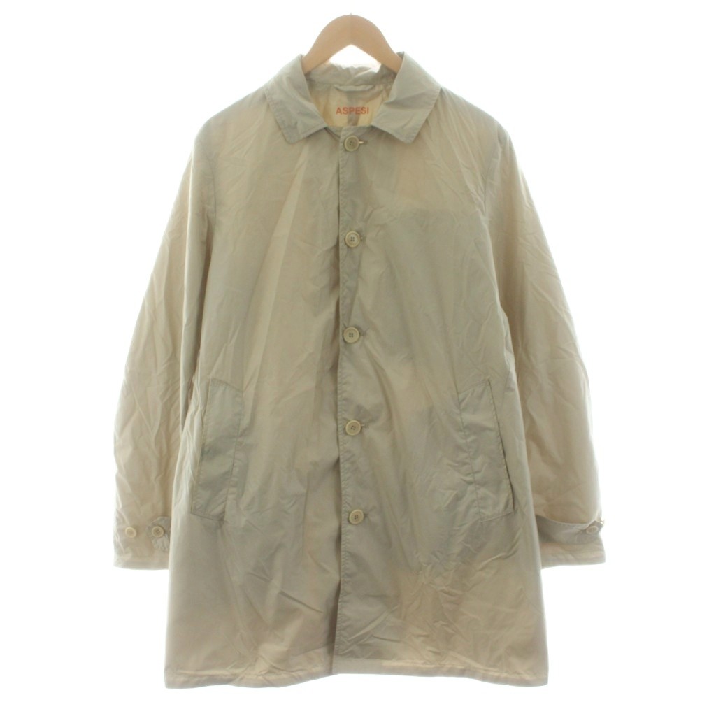 楽天市場】ASPESI アスペジ レディス ポリナイロン ステンカラーコート