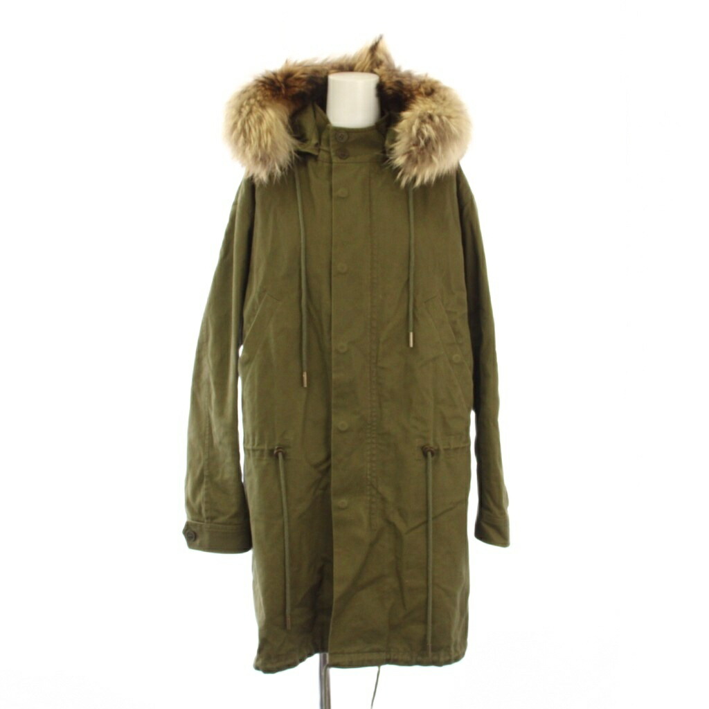 楽天市場】【中古】Saint Laurent Parisボアライナー ミリタリーモッズ