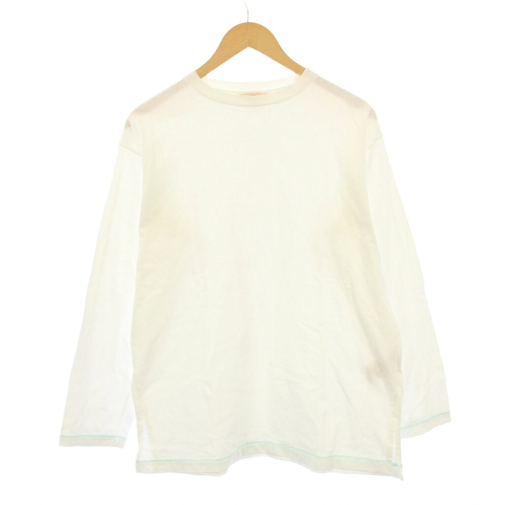【中古】フィルメランジェ FilMelange ロンハーマン RHC OLLIER Tシャツ カットソー ロンT 長袖 1 白 /KH メンズ 【ベクトル 古着】 260112