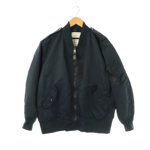 【楽天市場】【中古】ハイク HYKE 17373 TYPE L-2A JACKET ジャケット ジップアップ M 紺 /HK レディース ...
