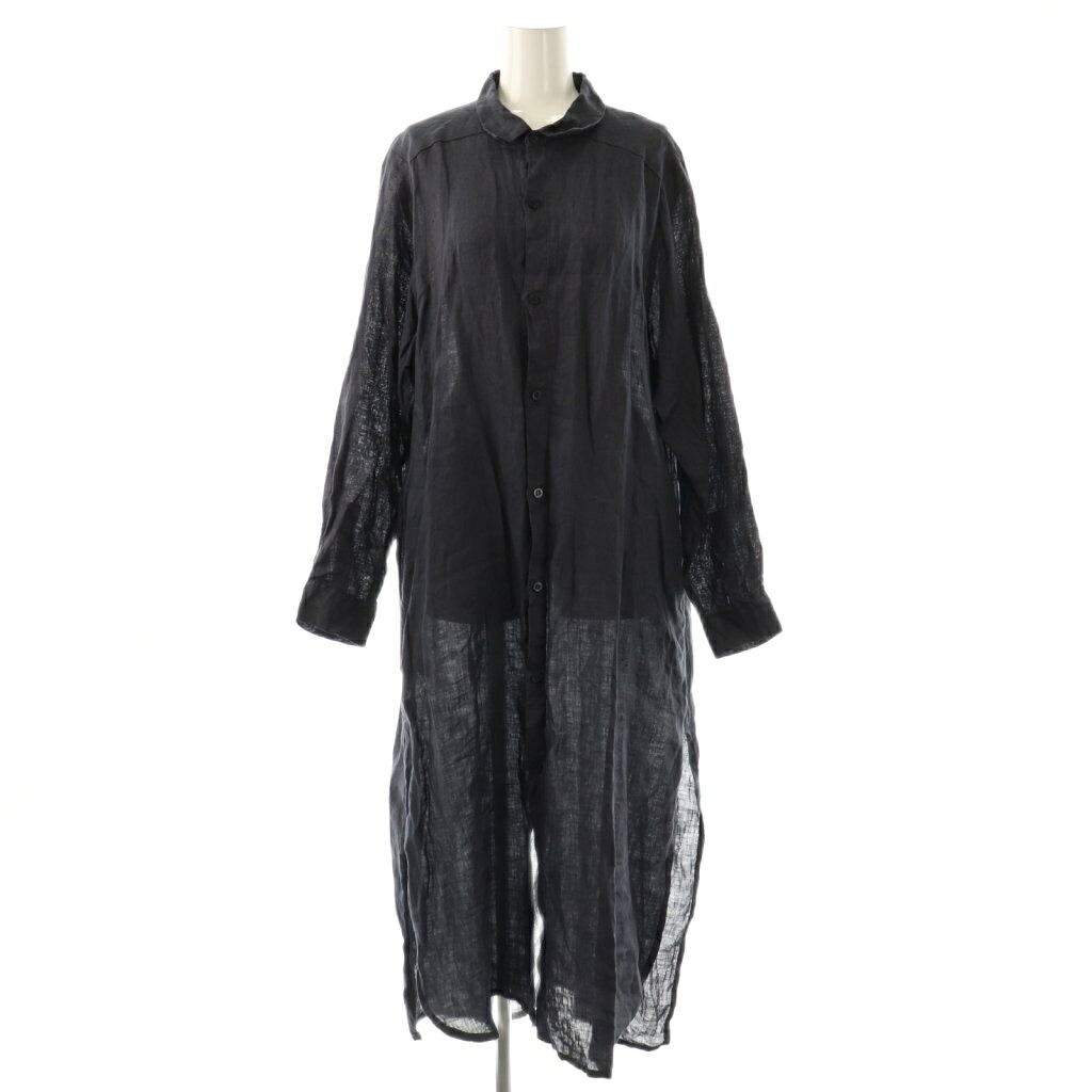 【中古】ジョイン クロース JOIN CLOTHES 24SS リネン ワンピース ロング O/S ネイビー 24040510000510 /DF レディース 【ベクトル 古着】 260120