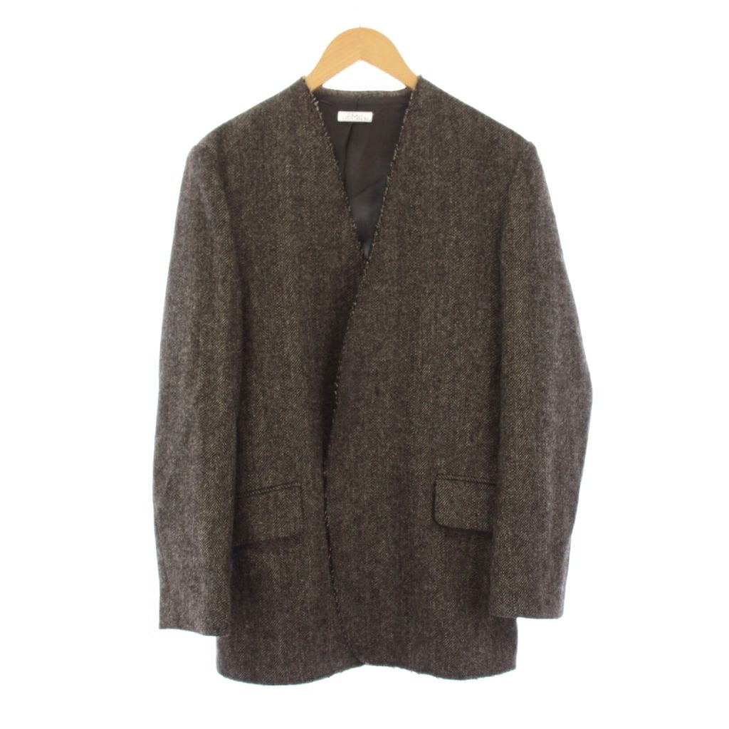 【中古】ジェミニ GEMINI 23AW 否色合い上衣 ツィード F 薄墨色 WGZ1032107A0008 /KH レディース 【ベクター 古着】 260121 コート・ジャケット-レディースファッション