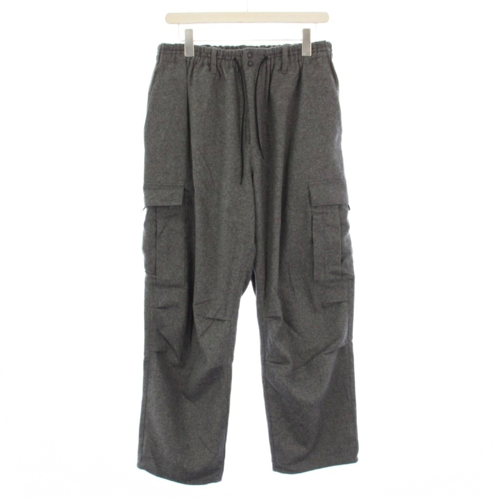 【中古】ワイスロバート・エドワード・リー Y-3 ヨウジヤマモト アディダス CLASSIC TERRY CROPPED PANTS クロップドパンツ たわい無い S 薄墨色 HB3392 /KH メンズ 【ベクター 古着】 260127