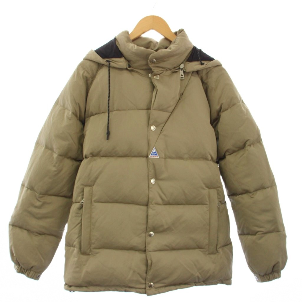 【中古】ケープハイツ CAPE HEIGHTS new lutak jacket ダウンジャケット ジップアップ フード S ベージュ /BM レディース 【ベクトル 古着】 260121|ブランド古着ベクトルプレミアム店