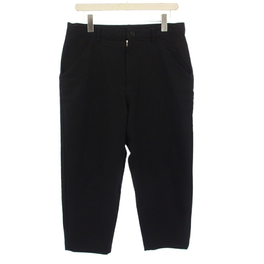 【中古】コムデギャルソンブラック COMME des GARCONS BLACK AD2013 テーパードパンツ スラックス M 黒 1L-P016 /KH メンズ 【ベクトル 古着】 260127｜ブランド古着ベクトルプレミアム店