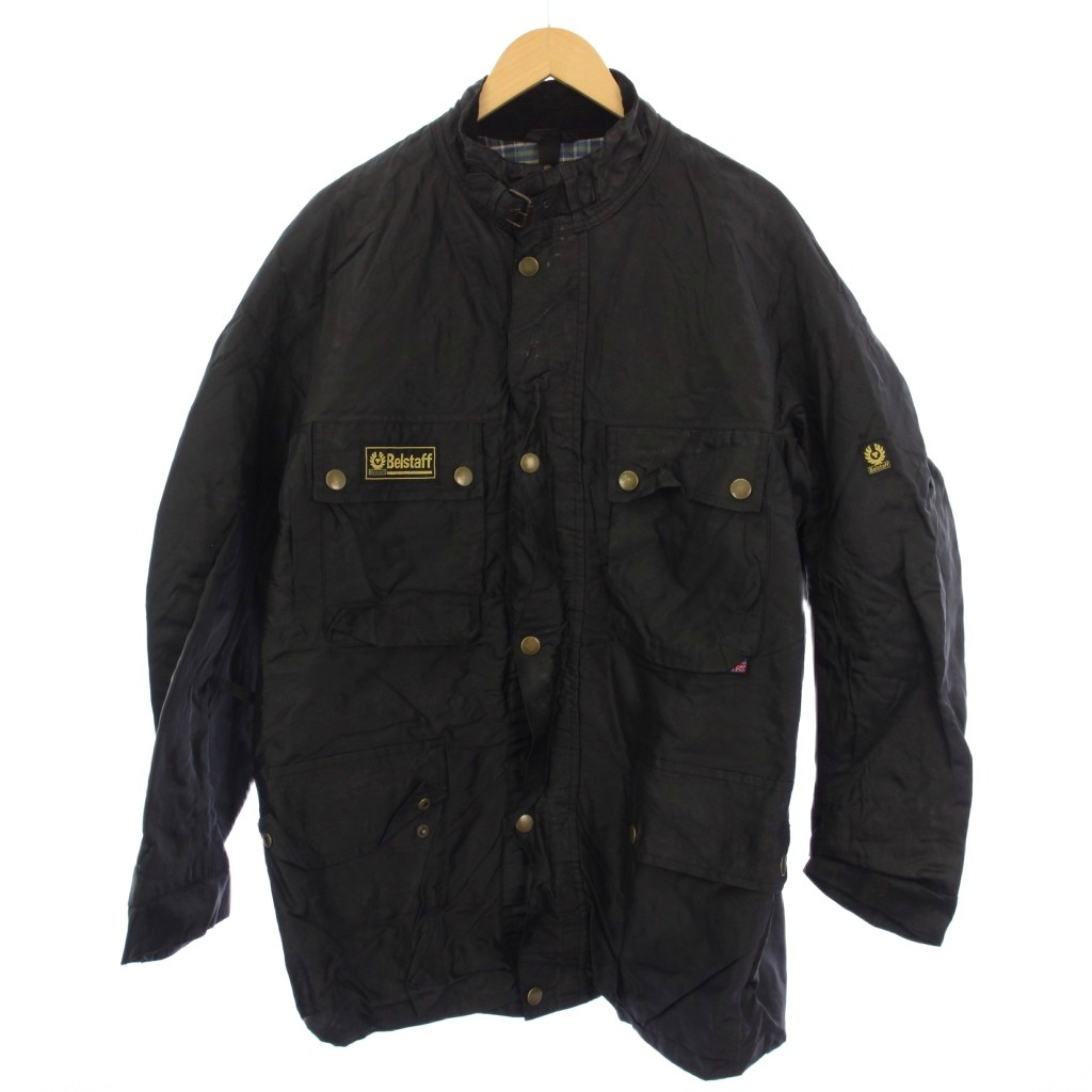 【中古】プレミアム バイ ビッキー PREMIUM BY VICKY 90's XL500 モーターサイクルジャケット ジップアップ ナイロン L 黒 /BM メンズ 【ベクトル 古着】 260128