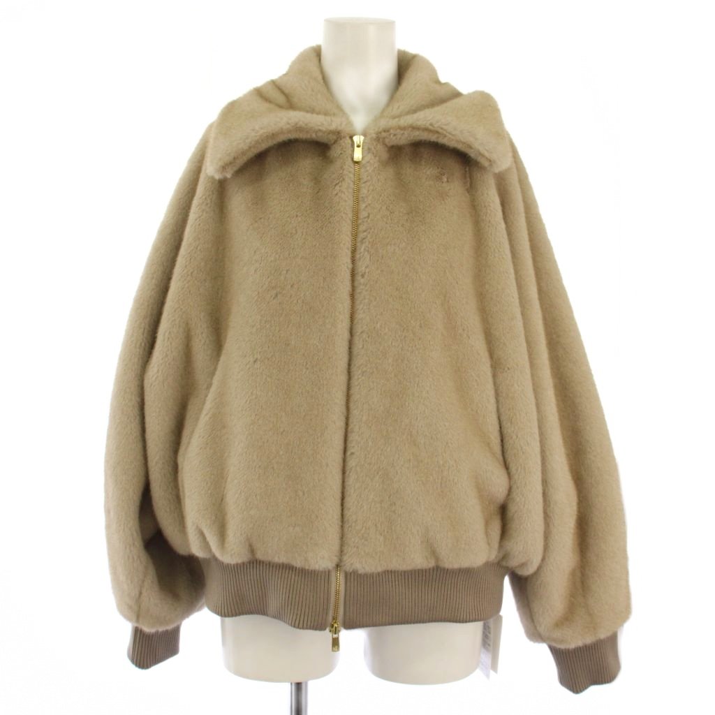 【中古】未当て嵌める品 イエナ IENA 25AW IENA 天使の都市 BOUCLE eco毛革上衣 上衣 ジップアップ F ベージュ 25011914320040 /BM レディース 【ベクター 古着】 260128