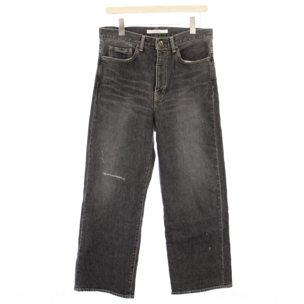 【中古】フレームワーク Framework 24AW デニムストレートパンツ3 ジーンズ ストレート 38 黒 ブラック 24030220317340 /TK レディース 【ベクトル 古着】 260206