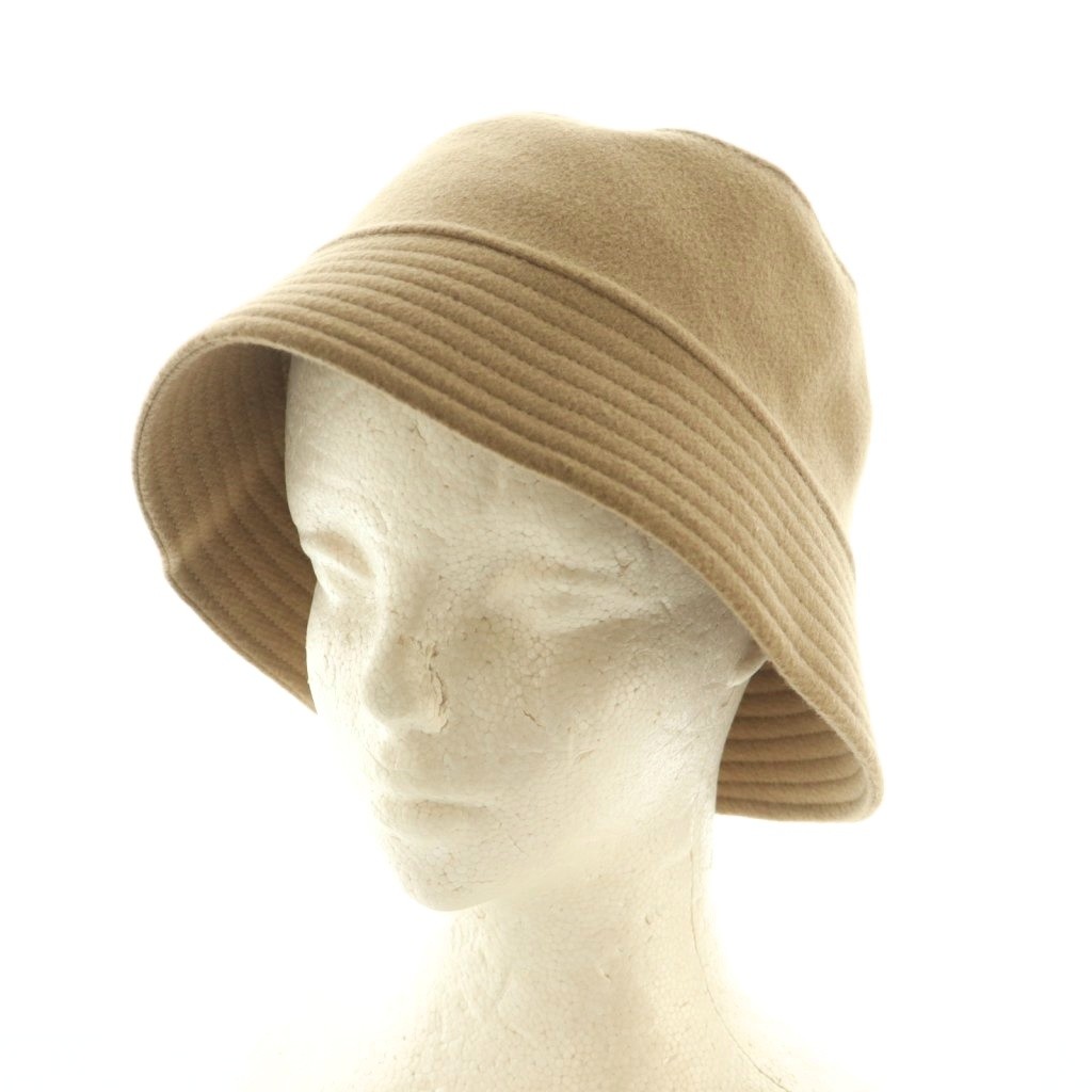 【中古】Sマックスマーラ 'S Max Mara 22AW バケットハット 帽子 ウール 56cm ベージュ 957601296 /MI レディース 【ベクトル 古着】 260209