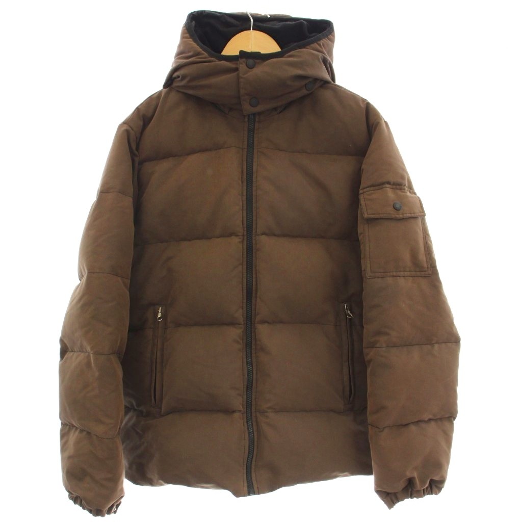 【中古】モンク軌跡 MONCLER BAZILLE バジーレ 茶下げ札 落ち込む上衣 ボンネット 2 茶 赤銅色 41311-00-69756 /☆G メンズ 【ベクター 古着】 260225