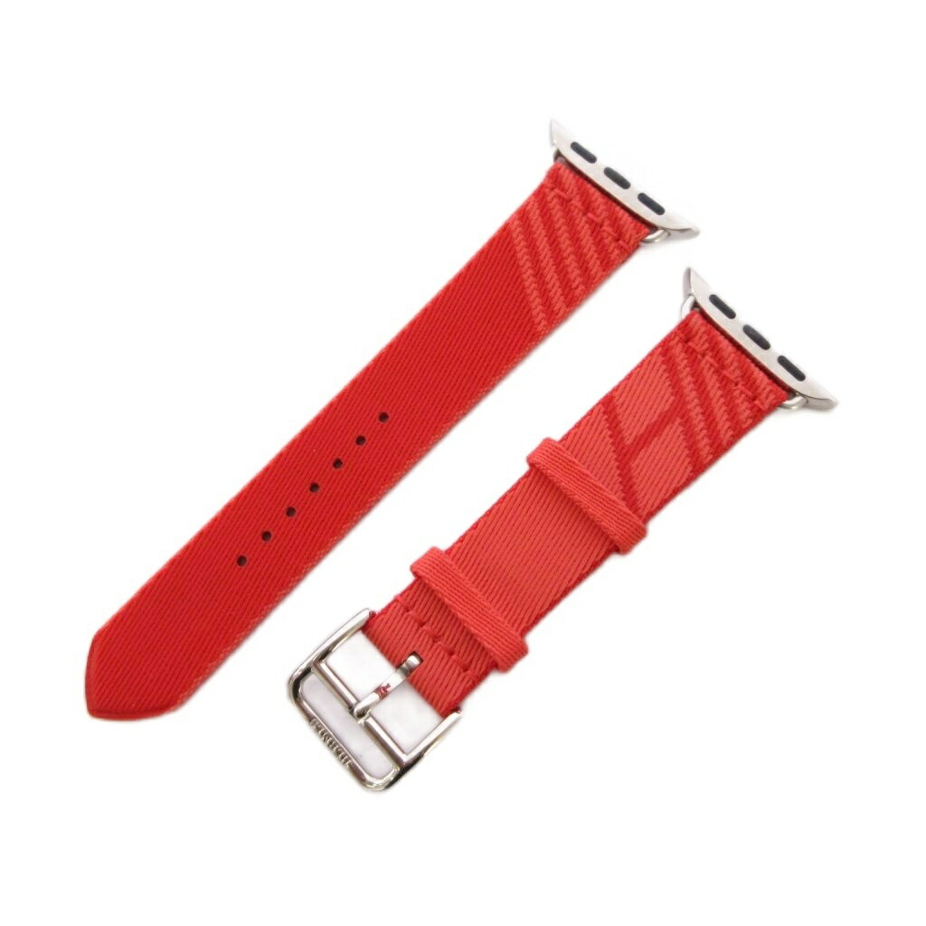 【中古】エルメス HERMES アップルウォッチ用 ジャンピングバンド 時辰儀胴締め オレンジ色 /KH ■OH レディース 【ベクター 古着】 260324