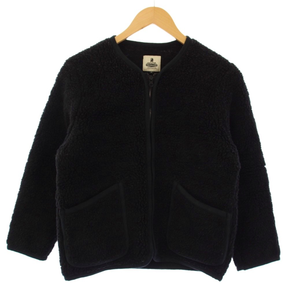 【中古】コールドブレーカー COLDBREAKER フリースジャケット ジップアップ ボア XS 黒 /BM レディース 【ベクトル 古着】 260225