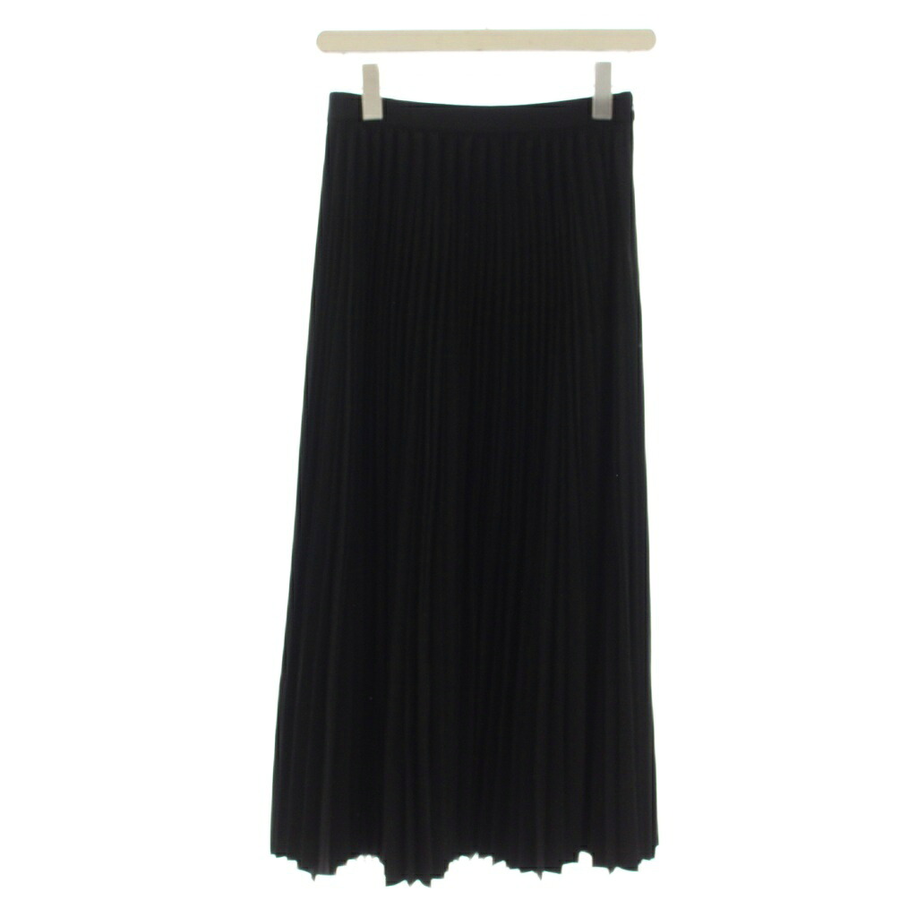 【中古】セオリーリュクス theory luxe 25AW Vice Hedi Skirt プリーツスカート ロング 36 黒 03-5307325 /KH レディース 【ベクトル 古着】 260226｜ブランド古着ベクトルプレミアム店