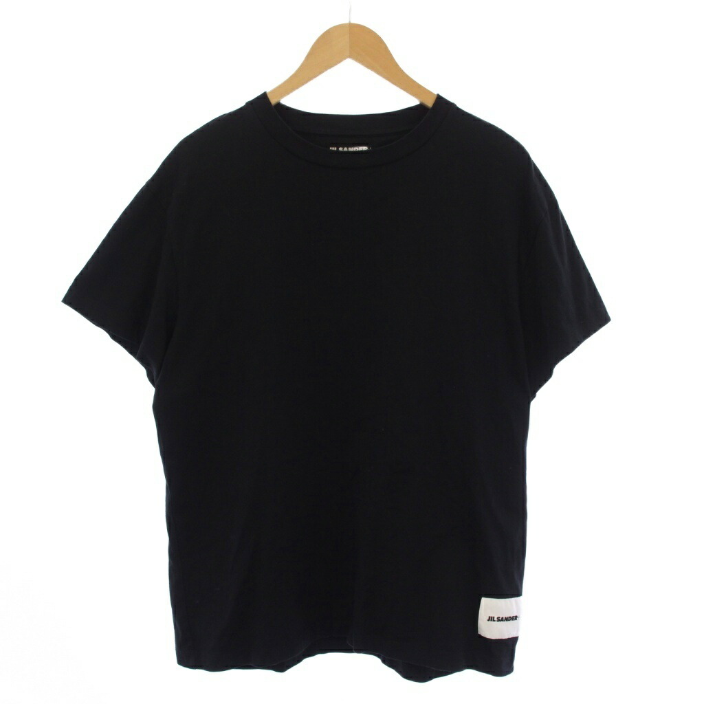 【中古】ジルサンダープラス JIL SANDER＋ 22AW 3パックTシャツ ショートスリーブ カットソー 半袖 クルーネック XL 黒 J47GC0001 /BM メンズ 【ベクトル 古着】 260318