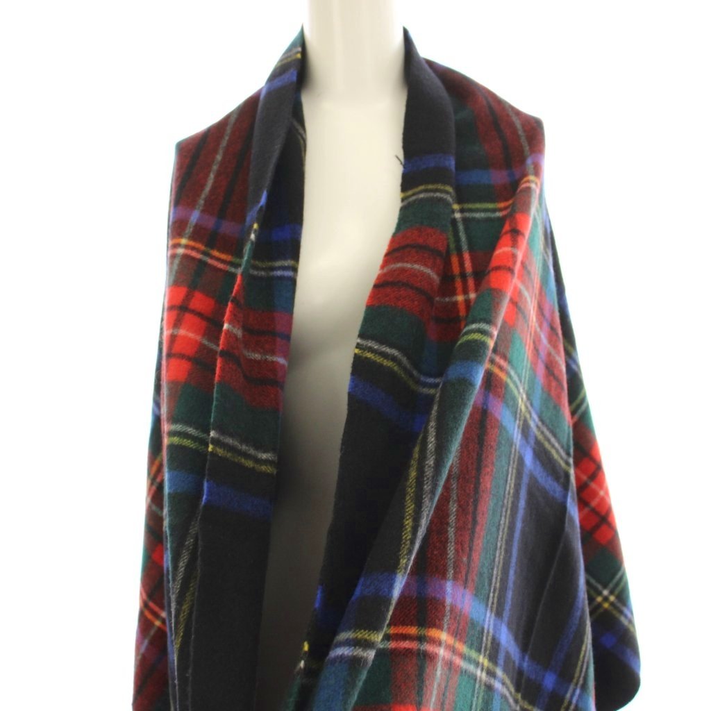 【中古】ジョンストンズオブエルガン Johnstons of Elgin ストール カシミヤ100% チェック 大判 マフラー マルチカラー /☆G レディース 【ベクトル 古着】 260317