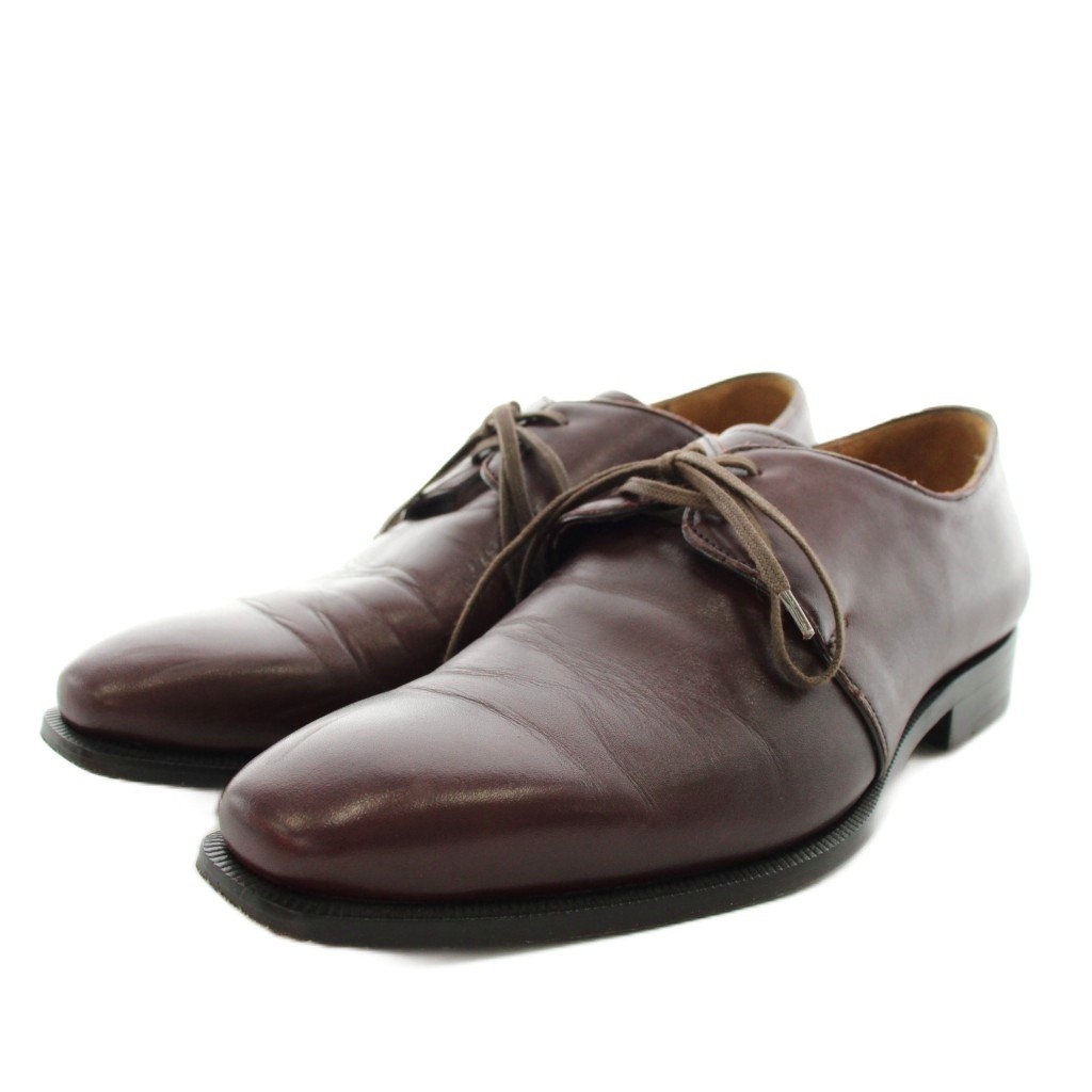 【中古】ジャンカーニ Giancani ビジネスシューズ レザー 39 茶 ブラウン /AN52 メンズ 【ベクトル 古着】 260319