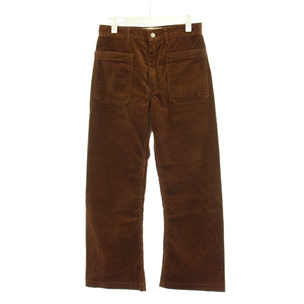 【中古】シンゾーン Shinzone コーデュロイ マリンパンツ CORDUROY MARINE PANTS 36 茶 ブラウン 24AMSPA03 /AN76 レディース 【ベクトル 古着】 260318