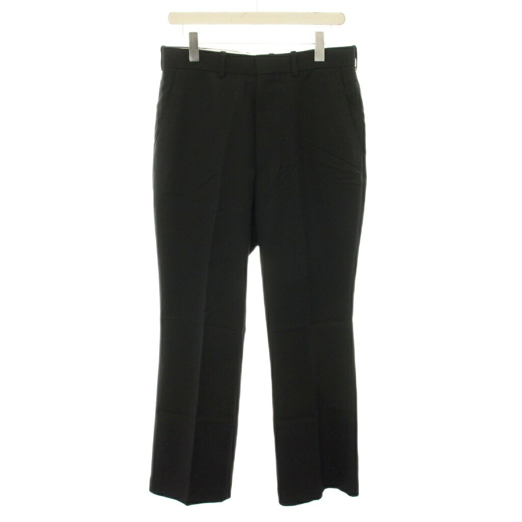 【中古】ミスターハリウッド N.HOOLYWOOD フレアトラウザー FLARE TROUSERS パンツ スラックス ジップフライ 38 黒 ブラック 2222-PT21-019 /YT メンズ 【ベクトル 古着】 260317 8,664円