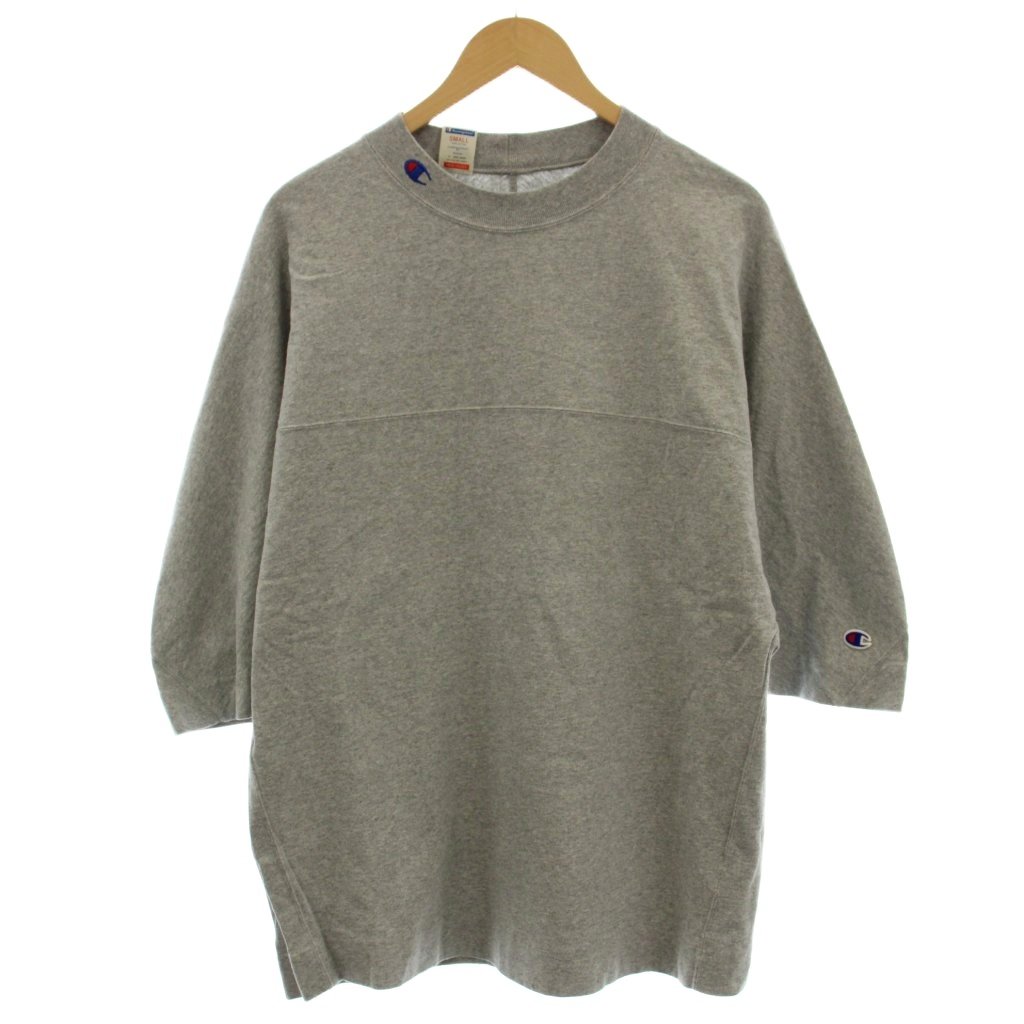 【中古】チャンピオン CHAMPION N.HOOLYWOOD エヌハリ ハーフスリーブTシャツ 半袖 S グレー C8-Z344 /☆G メンズ 【ベクトル 古着】 260318