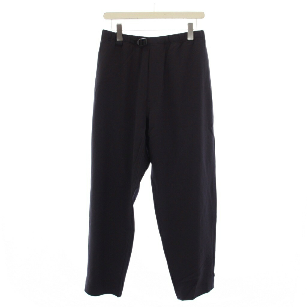 【中古】ミスターハリウッド N.HOOLYWOOD 25SS WEBBING BELT PANTS イージーパンツ ジップフライ 36 ブラック 2251-CP25-003 /BM メンズ 【ベクトル 古着】 260317