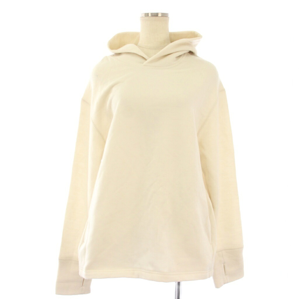【中古】未当て嵌める品 ムーサ ドゥーズィエム 位置付け MUSE de Deuxieme Classe 25AW パーカー ティーシャツ 長袖 裏起毛 F 象牙色 25070500423030 /TK レディース 【ベクター 古着】 260320