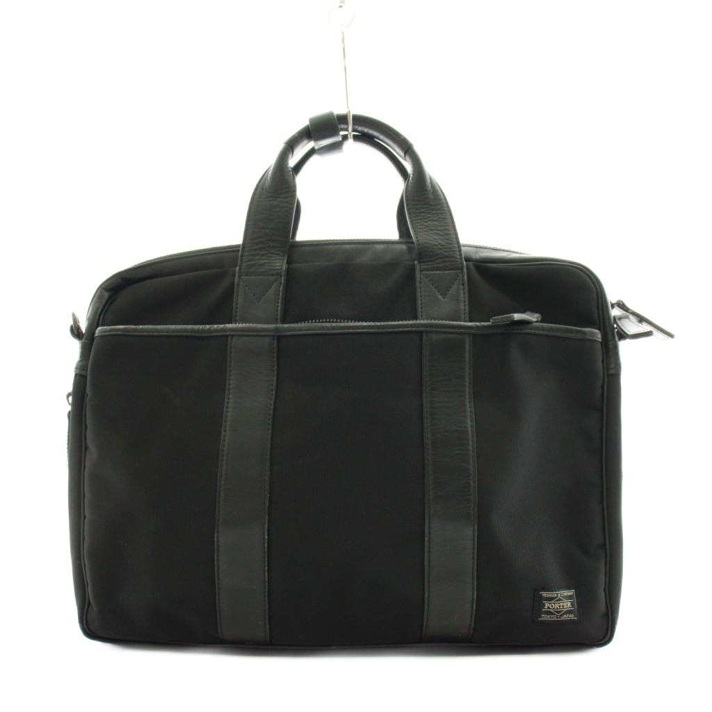 【中古】ボーイ PORTER 吉田嚢 ターク TAG ハンドバック 商行為御徒面子 ブリーフ入れもの 黒 黒いこと /AN39 メンズ 【ベクター 古着】 260327