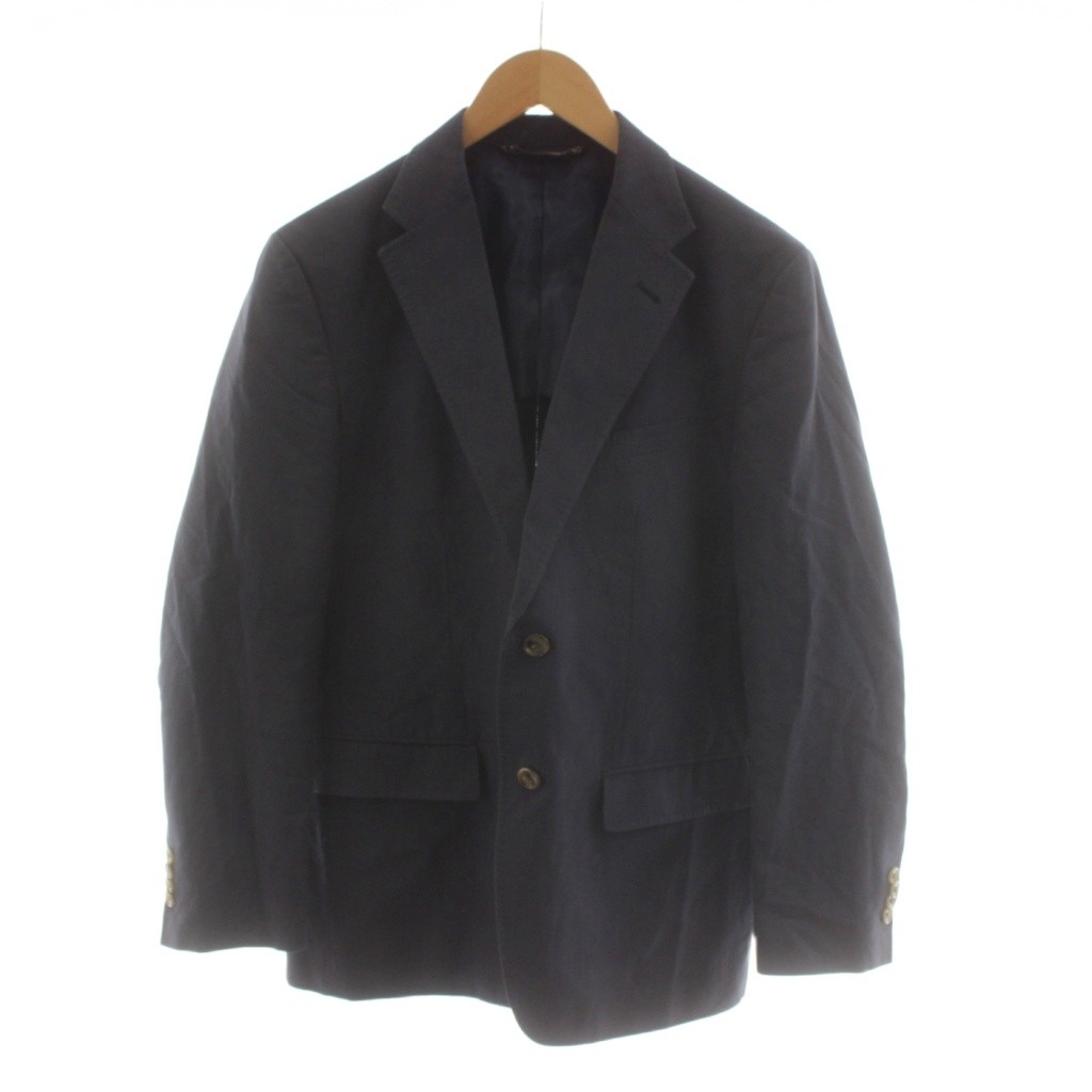 【中古】ポールスチュアート PAUL STUART テーラードジャケット ブレザー M 紺 ネイビー シングルブレスト J1D86-327-28 /RR メンズ 【ベクトル 古着】 260323